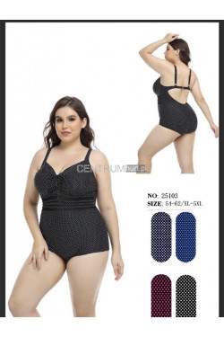 Strój kąpielowy jednoczęściowy (XL-5XL) 25103