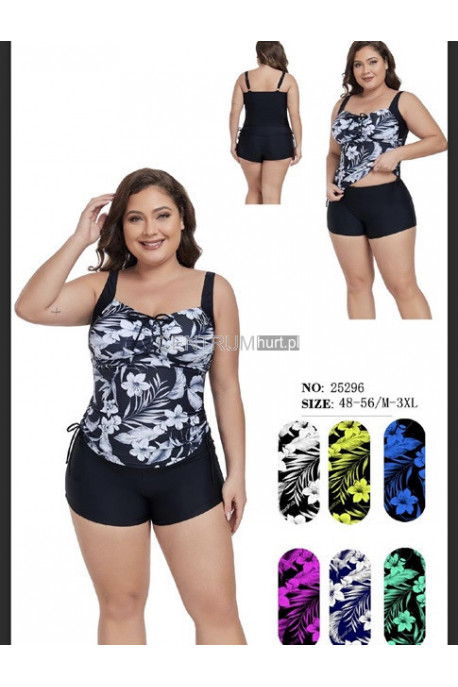Strój kąpielowy jednoczęściowy (XL-5XL) 1