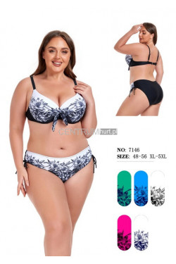 Strój kąpielowy dwuczęściowy (XL-5XL) 7146