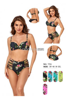 Strój kąpielowy dwuczęściowy (M-3XL) 7701