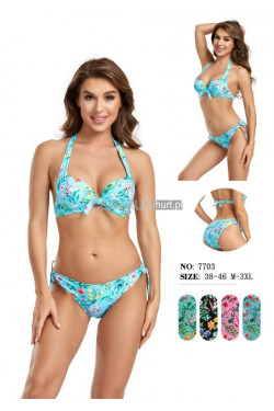 Strój kąpielowy dwuczęściowy (M-3XL) 7703