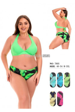 Strój kąpielowy dwuczęściowy (M-3XL) 7805