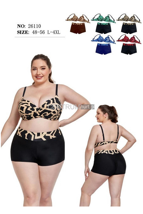 Strój kąpielowy dwuczęściowy (L-4XL) 1