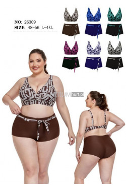 Strój kąpielowy dwuczęściowy (L-4XL) 26309
