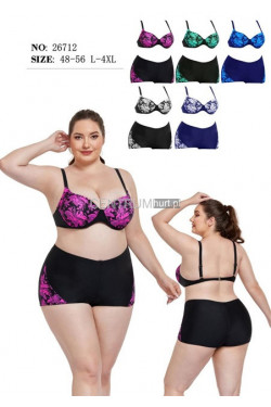 Strój kąpielowy dwuczęściowy (L-4XL) 26712