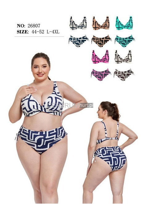 Strój kąpielowy dwuczęściowy (L-4XL) 1