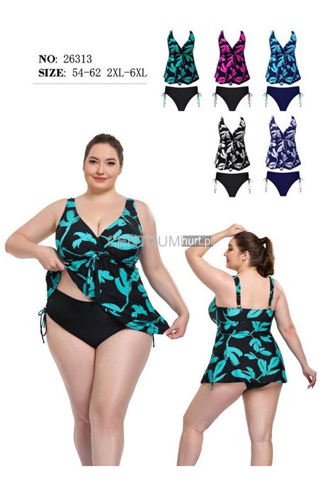 Strój kąpielowy dwuczęściowy (2XL-6XL) 1
