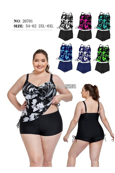 Strój kąpielowy dwuczęściowy (2XL-6XL) 1