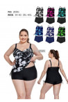 Strój kąpielowy dwuczęściowy (2XL-6XL) 1