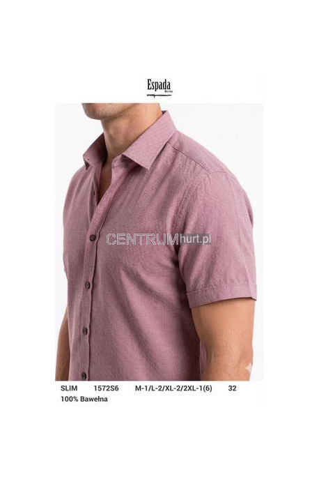 Koszula SLIM FIT 100% BAWEŁNA (M-2XL)1572S6-5