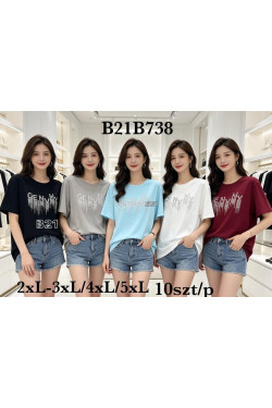 Bluzki damskie (2XL-5XL) B21B738
