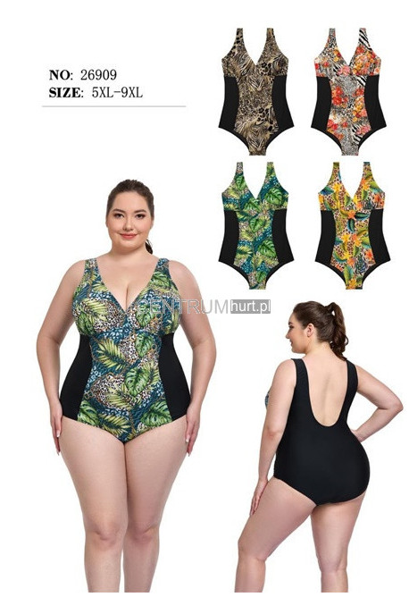 Strój kąpielowy jednoczęściowy (S-2XL) 1