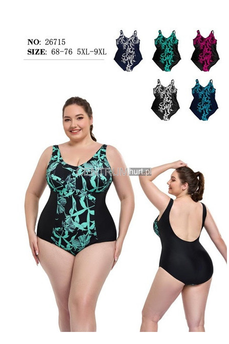 Strój kąpielowy jednoczęściowy (S-2XL) 1
