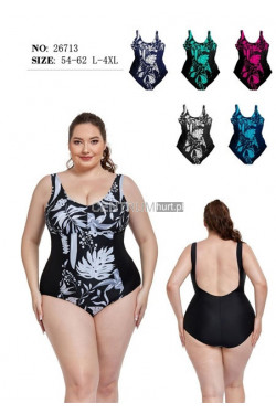Strój kąpielowy jednoczęściowy (L-4XL) 26713