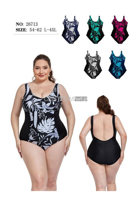 Strój kąpielowy jednoczęściowy (S-2XL) 1
