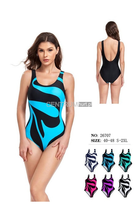 Strój kąpielowy jednoczęściowy (S-2XL) 1