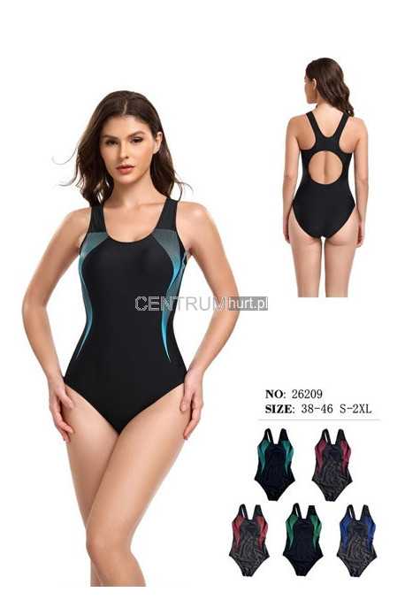 Strój kąpielowy jednoczęściowy (S-2XL) 1