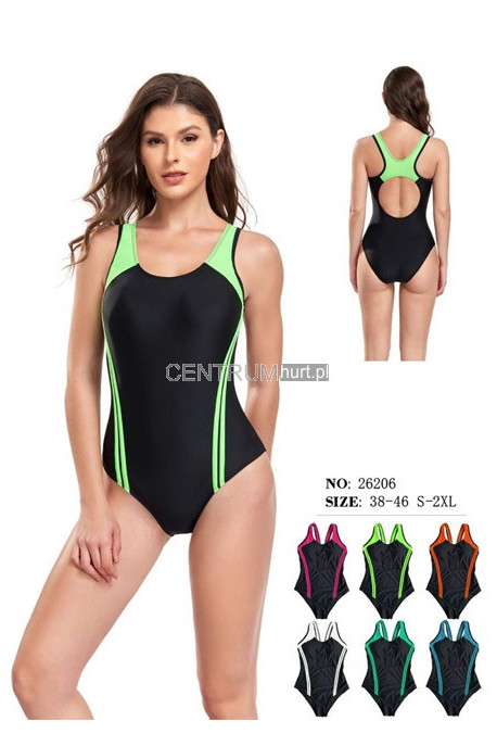 Strój kąpielowy jednoczęściowy (S-2XL) 1