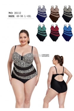 Strój kąpielowy jednoczęściowy (L-4XL) 26112
