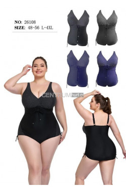Strój kąpielowy jednoczęściowy (L-4XL) 26108