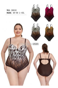 Strój kąpielowy jednoczęściowy (L-4XL) 26018