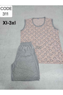 Piżama damska (XL-3XL) 311
