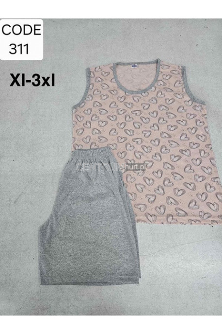 Piżama damska (XL-3XL) 1