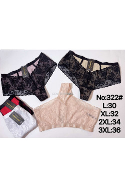 Majtki damskie (L-3XL) 322