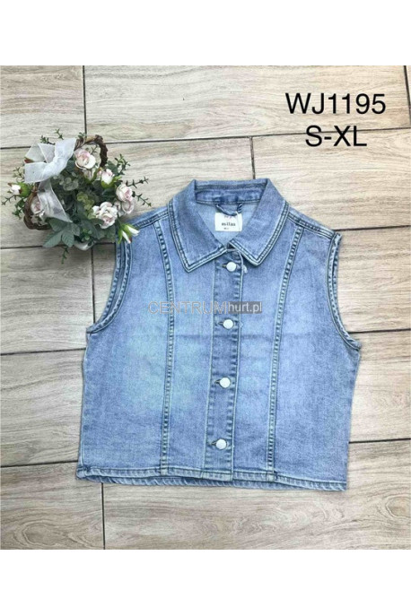 Kamizelki jeansowe damskie (XS-XL) 2