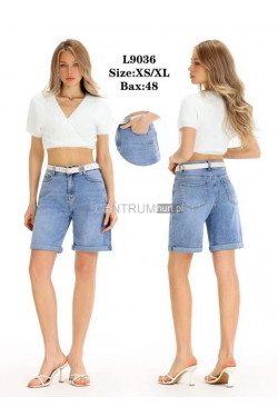 Spodenki jeansowe damskie (XS-XL) L9036