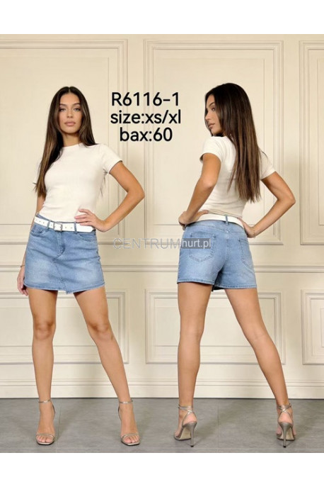Szorty jeansowe damskie (25-30) 2