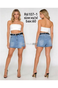 Szorty jeansowe damskie (XS-XL) R6107-1