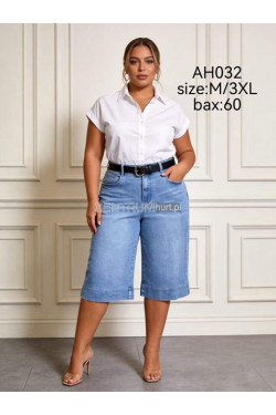 Rybaczki jeansowe damskie (M-3XL) AH032