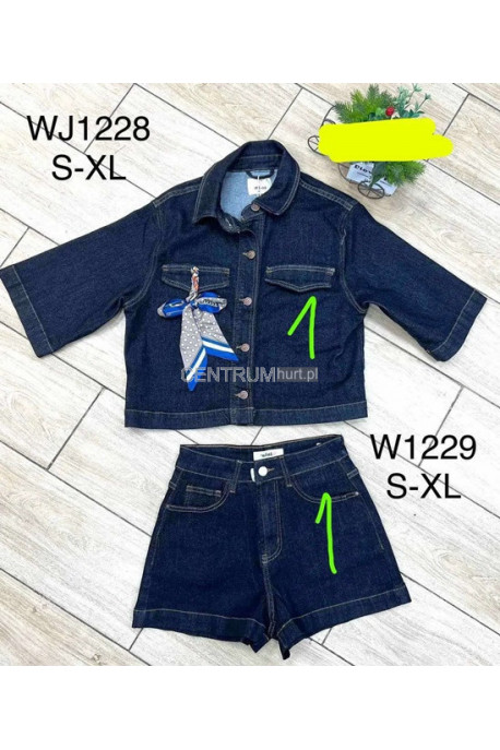 Kombinezon jeansowe damskie (S-L) 2