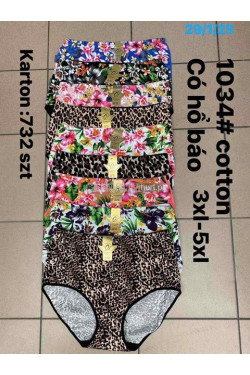 Majtki damskie (3XL-5XL) 1034