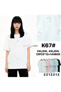 Bluzka damska (2XL-5XL) K67