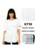 Bluzka damska (2XL-5XL) 1