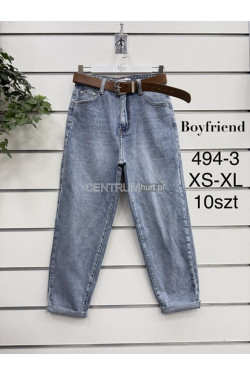 Jeansy damskie (XS-XL) 494-3