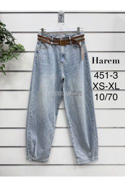 Jeansy damskie (XS-XL) 451-3