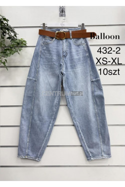 Jeansy damskie (XS-XL) 432-2