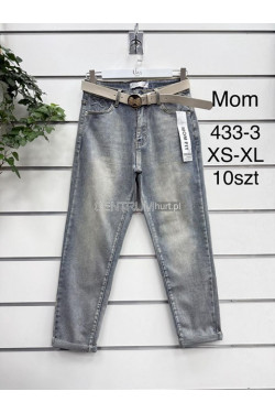 Jeansy damskie (XS-XL) 433-3