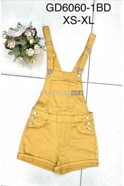 Ogrodniczki jeansowe damskie (XS-XL) GD6060-1BD
