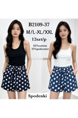 Spodenki damskie (M-2XL) B2109-37