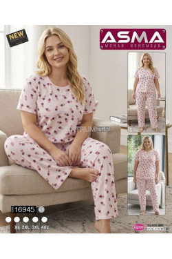 Piżama damska (L-4XL) 16945
