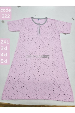 Koszula nocna damska (2XL-5XL) 322