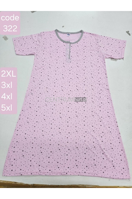 Koszula nocna damska (2XL-5XL) 1