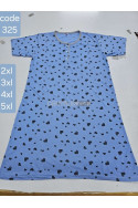 Koszula nocna damska (2XL-5XL) 1