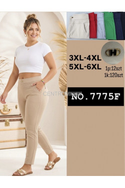 Spodnie damskie (3XL-6XL) 7775F