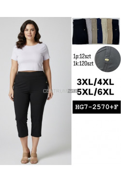 Spodnie damskie (3XL-6XL) HG7-2570+F