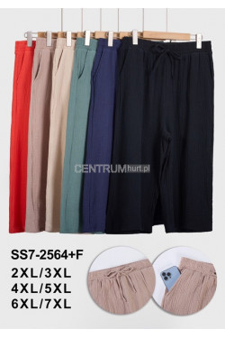 Spodnie damskie (2XL-7XL) SS7-2564+F